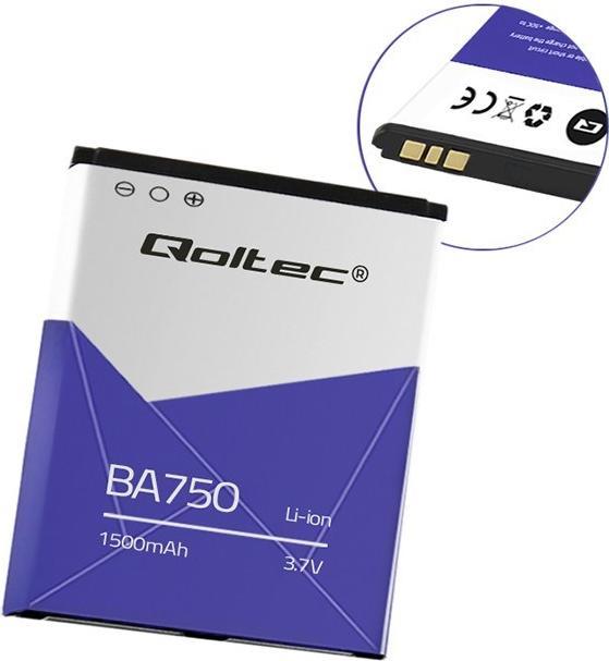 Immagine prodotto Qoltec Batteria per Sony Xperia X12 | BA750 | 1500mAh (Accumulatore di carica elettrica)