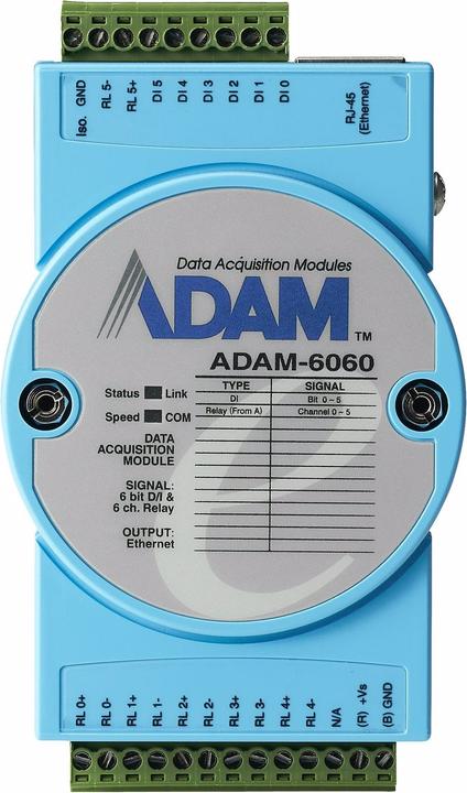 Immagine prodotto Advantech Modulo Smart I/O ADAM-6060-D (Attuatore analogico)