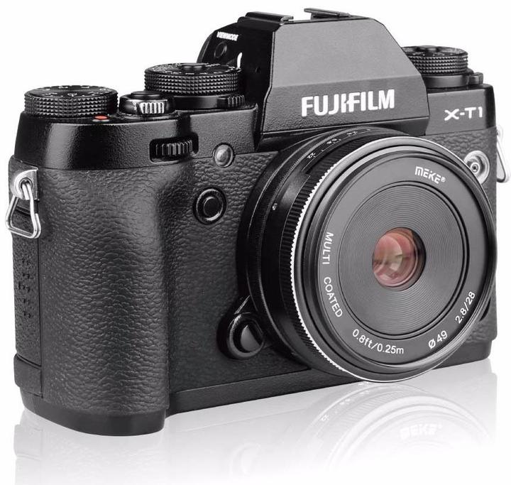 Actual product image Meike 28mm f/2.8 Fuji X (Fujifilm X, APS-C / DX)