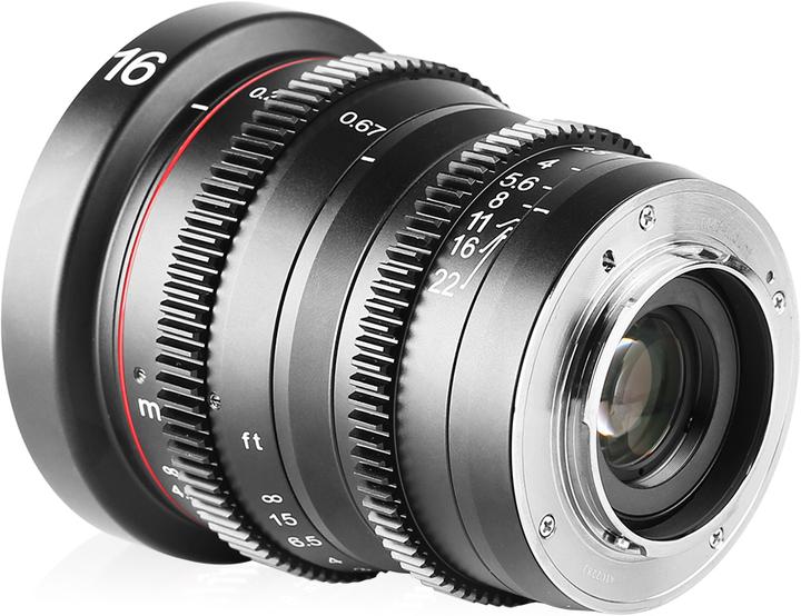 Produktbild Meike 16mm T2.2-22 MFT Cine Lens (Micro Four Thirds, Micro Four Thirds)