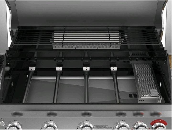 Produktbild Mr. Grill Gasgrill Expert 6 Brenner + Seitenbrenner Edelstahl (25 kW)