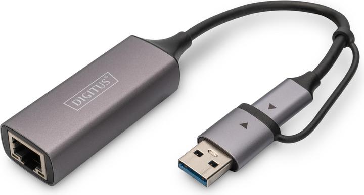 Digitus DN-3028 (USB, USB-C, RJ45 2.5 Gigabit Ethernet (1x))