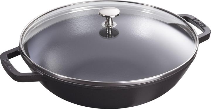 Produktbild Staub Wok (30 cm, Wok Pfanne, Gusseisen)