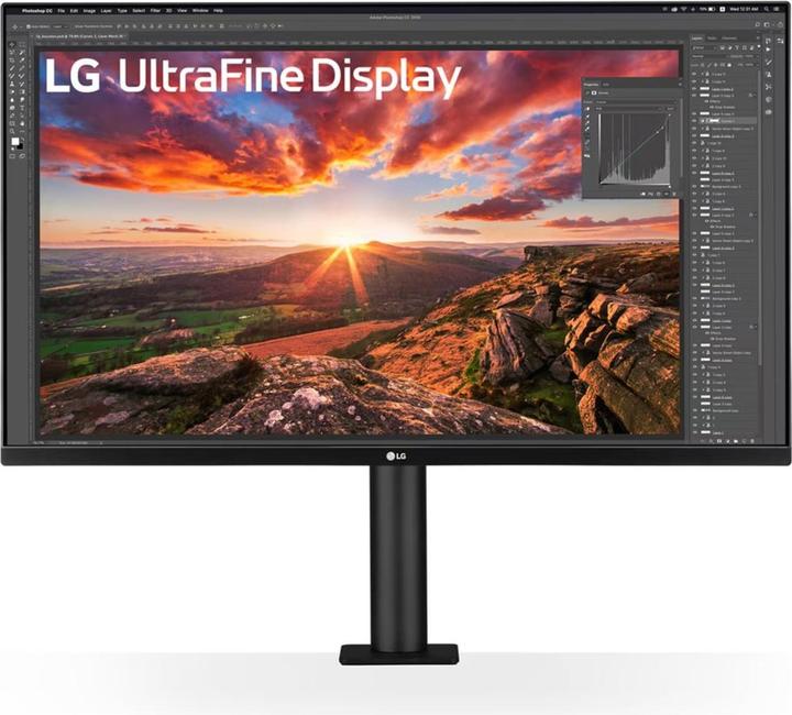 Actual product image LG UltraFine 32UN880K-B (3840 x 2160 Pixels, 32")