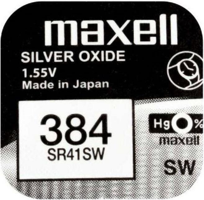Produktbild Maxell SR41SW (10 Stk., LR41, 45 mAh)