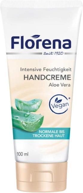 Actual product image Florena Hand cream, aloe, 100 ml