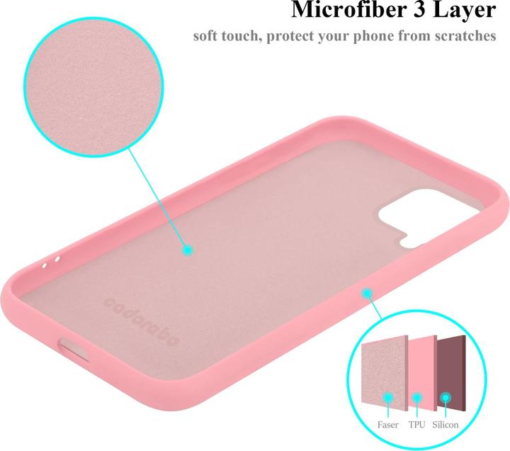 Actual product image Cadorabo TPU Liquid Silicone Case Cover (Samsung Galaxy M22, Samsung Galaxy A22, Samsung Galaxy A32)
