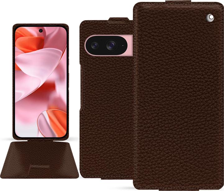 Actual product image Noreve Vertical leather shell (Google Pixel 9)