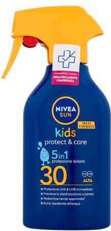 NIVEA Sun Kids Protect & Care Sun Spray 5 in 1 (Sonnenspray, SPF 30, 270 ml, 150 g)