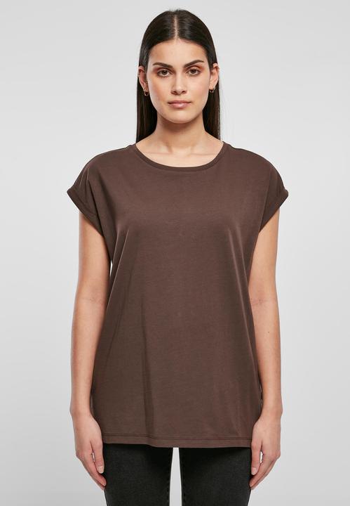 Actual product image Urban Classics Ladies Organic Extended Shoulder Tee - 5650 (3XL)