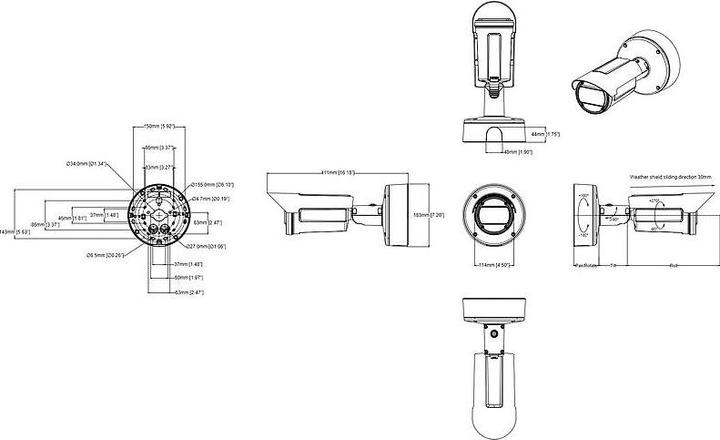 Nährwerte und Zutaten Axis Q1806-LE (2880 x 1620 Pixels)