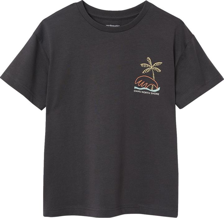 Produktbild Vertbaudet Jungen T-Shirt mit Motiv vorn und hinten, mit Recycling-Baumwolle (92)