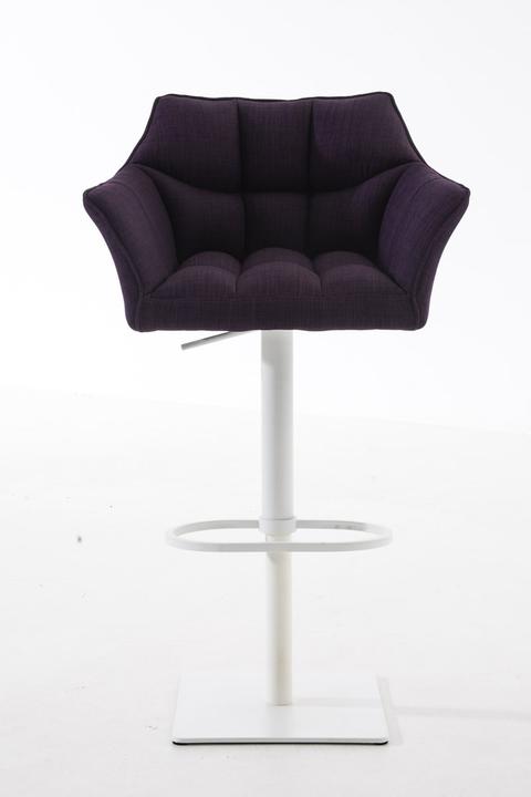 Image du produit CLP tabouret de bar Damaso W tissu, violet
