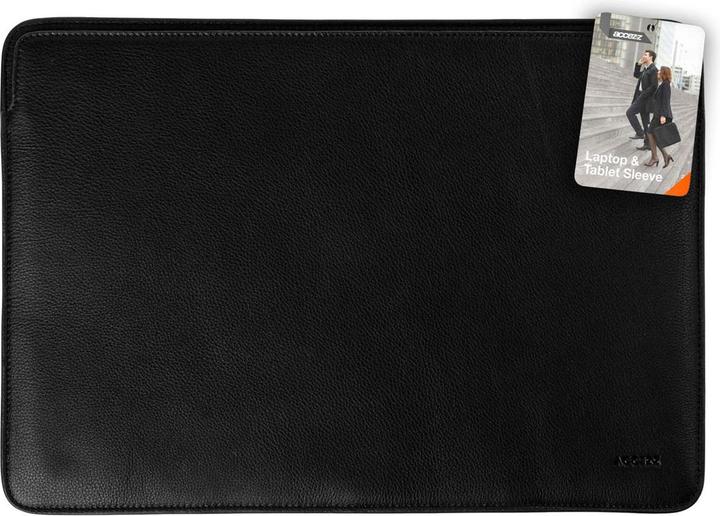 Produktbild Accezz Leather Laptop hoes MacBook 14 inch - Laptopsleeve - Zwart (14", Apple)