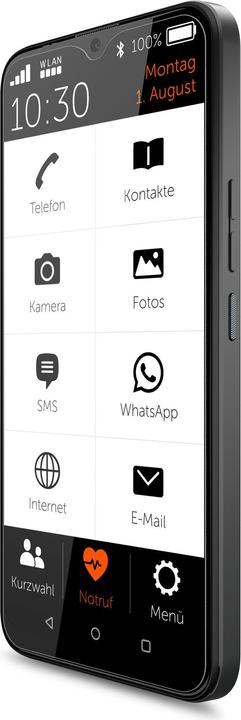 Produktbild Gigaset GS5 senior (64 GB, Dark Titanium Grey, 6.30", Dual SIM, 48 Mpx, 4G)