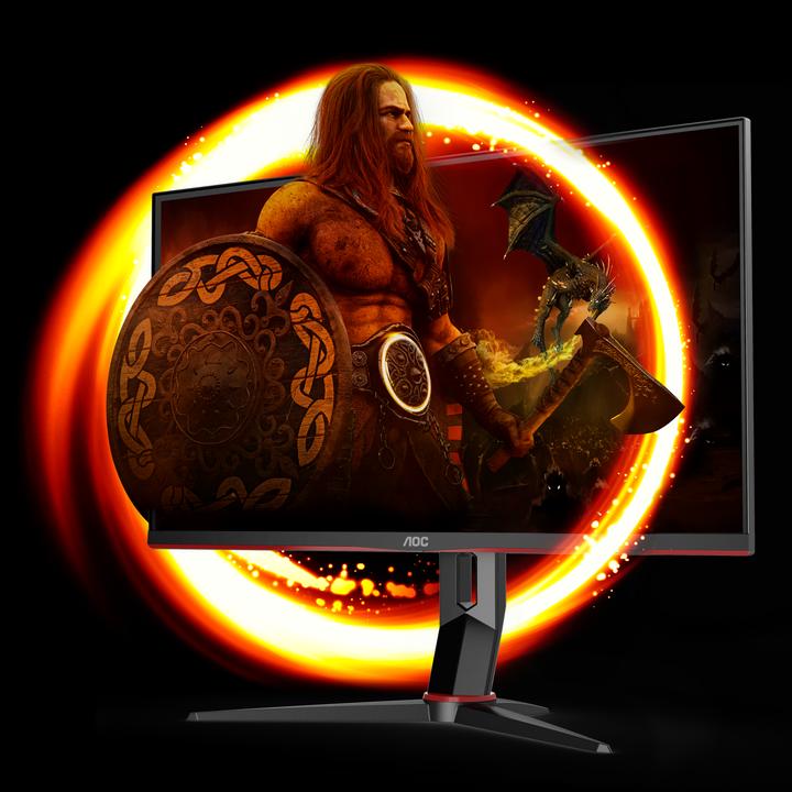 Produktbild AOC U28G2XU2/BK (3840 x 2160 Pixel, 28")