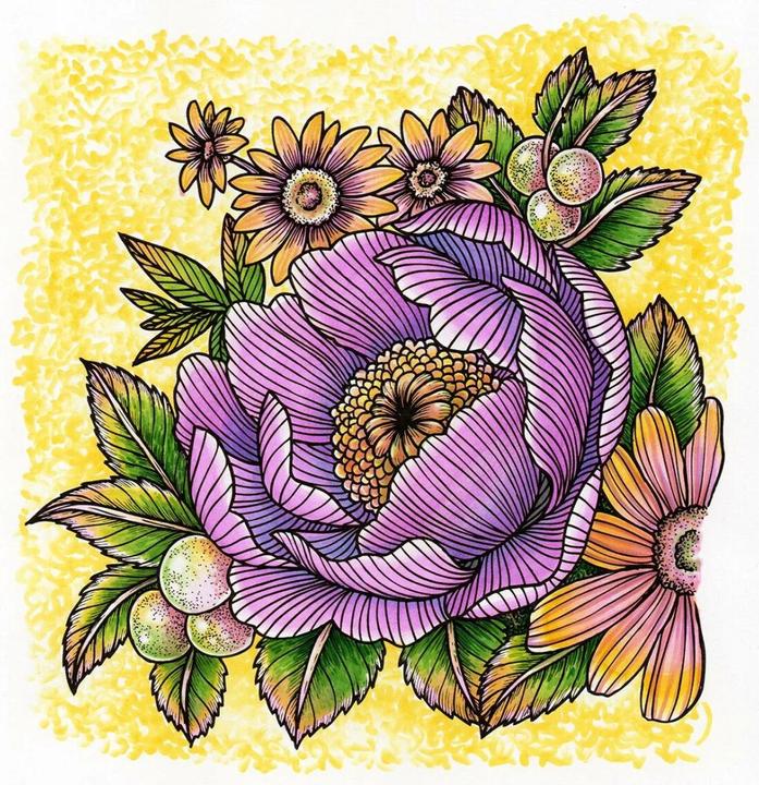 Produktbild Chameleon Aquarellfarbstifte Brushpen Color & Blending Set (Rosa, Grau, Dunkelgrün, Violett, Grün, Pfirsich, Gelb, Hellblau, 6.60 x)