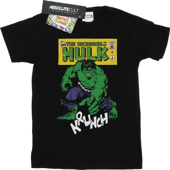 Actual product image Girls Hulk Krunch Cotton T-Shirt (116)