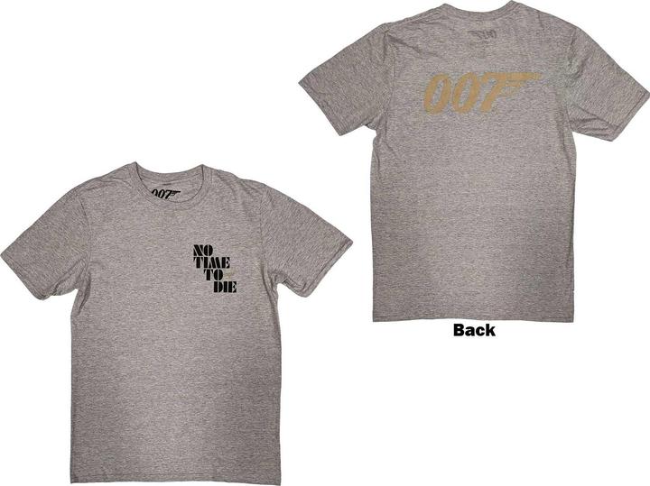 Actual product image James Bond No Time To Die & Logo (M)
