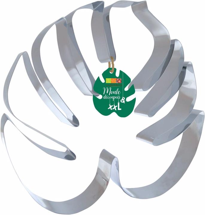 Actual product image ScrapCooking Cookie cutter XXL "tropical leaf