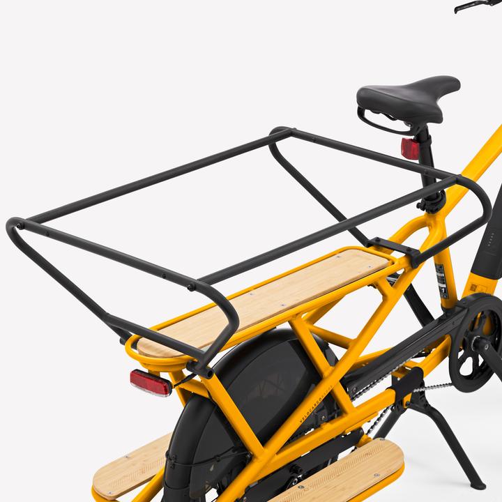 Image du produit Btwin Vélo utilitaire électrique Cargobike R500E Longtail V2 jaune