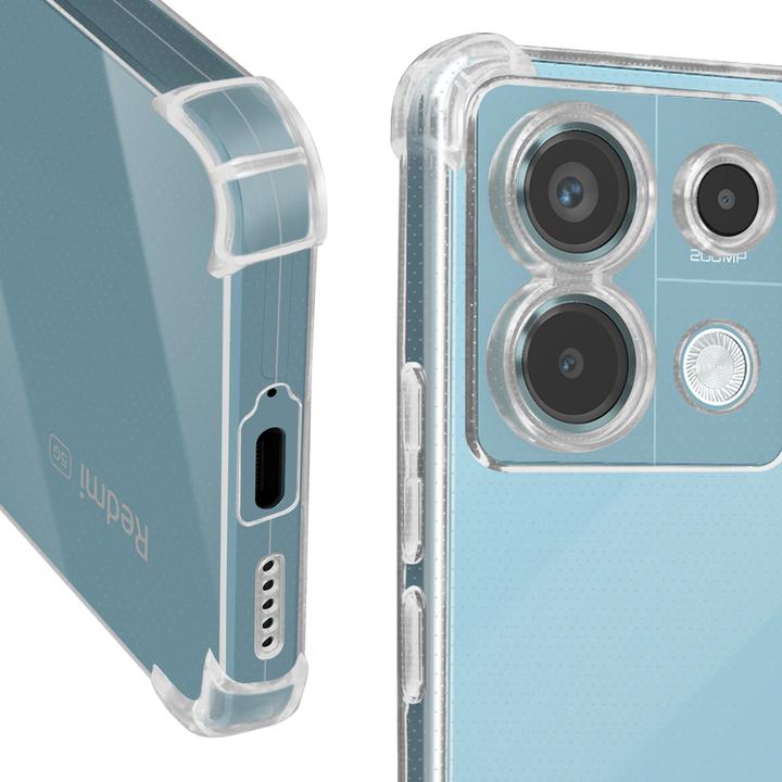 Immagine prodotto Mayaxess Serie di custodie protettive trasparenti (Xiaomi Redmi Note 13 Pro)