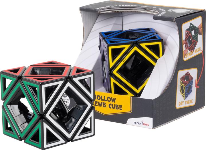 Produktbild Recent Toys Hollow Skewb Cube ab 14 Jahren, 1 Spieler, Knobelspiel, Logiktrainer (Französisch, Deutsch)