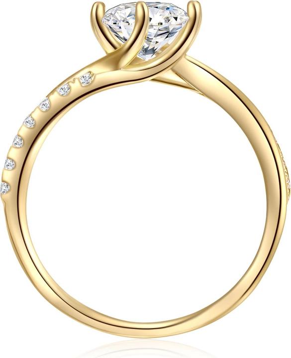 Produktbild Trilani Damen Sterling Silber Zirkonia gelbgold - 31280 (50, 925 Silber)