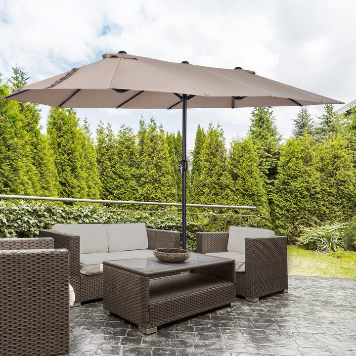 Immagine prodotto Outsunny Ombrellone con manovella (2.70 m)