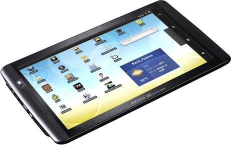 Actual product image Archos 101 Internet Tablet, 8 GB - 10.1 inch display - WiFi (10.10", 8 GB, Black)