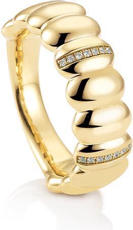 Produktbild Breuning RING - BRILL. 0,07 Ct. H/si (52, 750/18 K Gold)