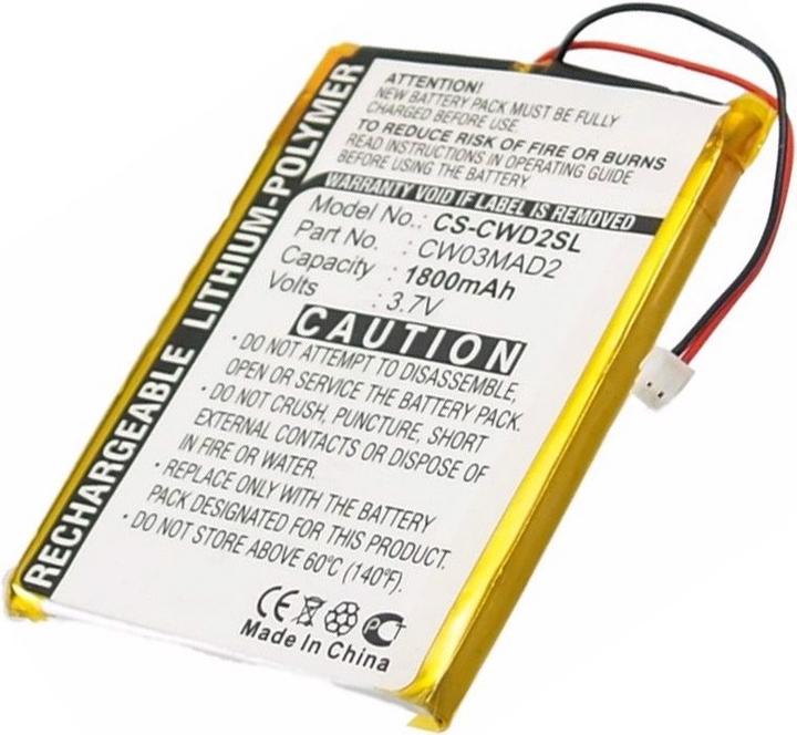 Produktbild AccuCell Akku für den Cowon D2 2GB, D2 4GB, D2 8GB, D2 Plus 16GB