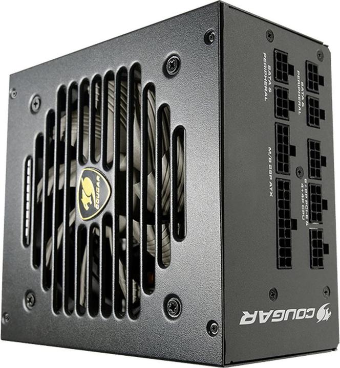 Actual product image Cougar Gaming GEX750 Power Supply 750 W 20+4 pin ATX ATX Black (750 W)