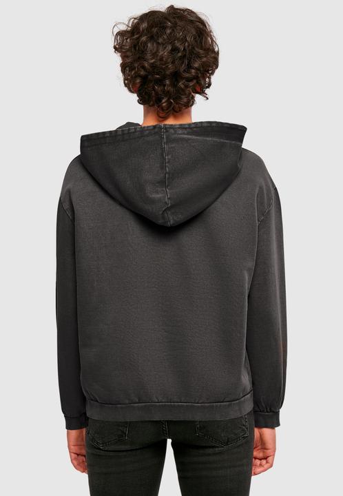 Produktbild Merchcode Ladies Frida Kahlo - Te amo outline Acid Washed Oversize Hoody - 178045 (3XL)