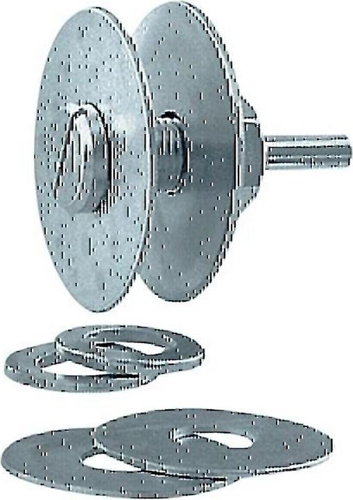Produktbild 3M Spannschaft MN-AC passend für Grobreinigungsscheiben Schaft-Ø 8 mm für Bohrungs-Ø 12,7 mm