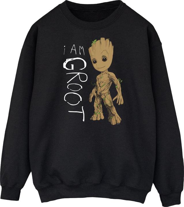Image du produit - Sweat GUARDIANS OF THE GALAXY AM GROOT SCRIBBLES - Homme (S)