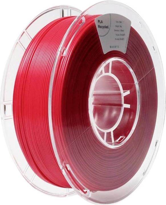 Produktbild Maertz PLA Recycled Red 1,75 1.000 g (PLA, 1.75 mm, 1000 g, Rot)