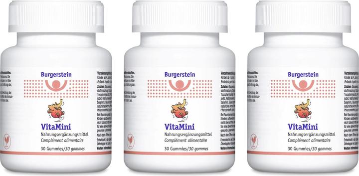 Immagine prodotto Burgerstein VitaMini (30 Pezzo/i, Gomme, 140 g)
