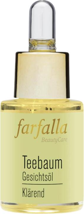 Image du produit Farfalla Klärendes Gesichtsöl Teebaum (15 ml, Huile visage)