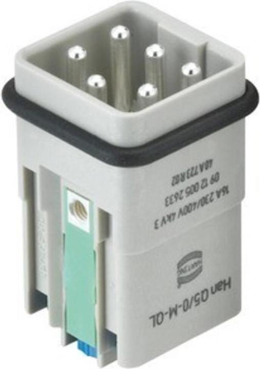 Productafbeelding Harting 09 12 005 2633 Stift indsats Han® Q 5 + PE Han-Quick Lock® 1 st.