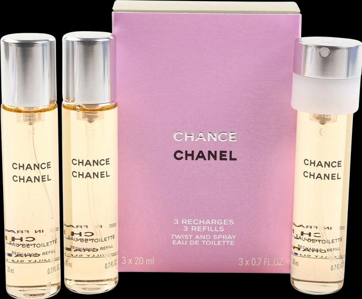 Produktbild Chanel Chance 3xRefills (Eau de Toilette, 60 ml)