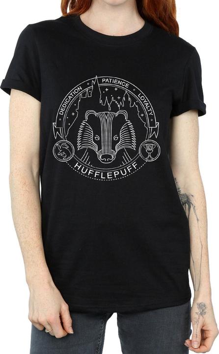 Produktbild Hufflepuff BaumwollBoyfriend TShirt (L)