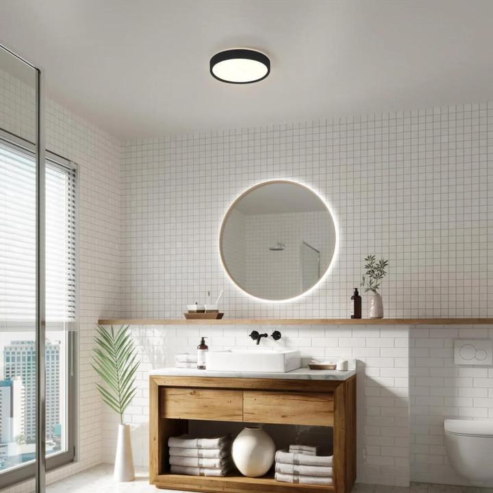 Actual product image Nordlux Noxy, ceiling lamp, black (1650 lm)