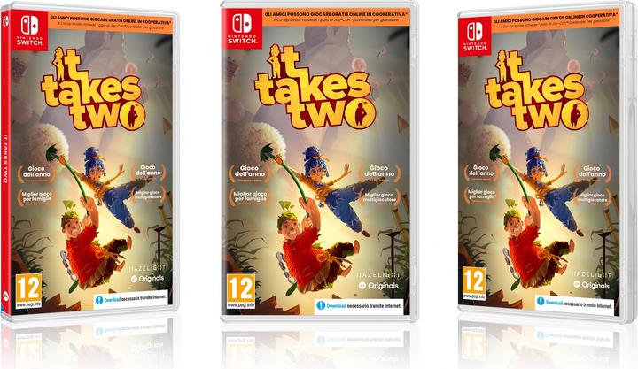 Produktbild EA Games It Takes Two (Code in a Box) (Switch, Switch Lite, Switch OLED, Multilingual)