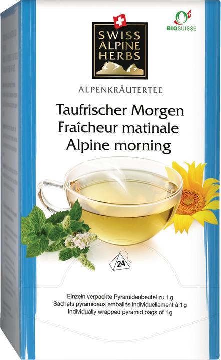 Immagine prodotto Swiss Alpine Herbs Mattina di rugiada (24 g)