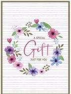 Produktbild Clairefontaine Rechteckige Geschenkboxen, Set mit 10 Stück, Blumen - Mehrfarbig (Geschenkbox, 1 x)