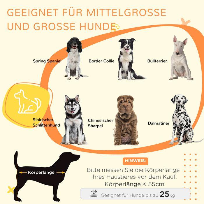 Produktbild Swisshandel24 Hundekäfig, Hundehütte, Haustierkäfig mit Kissen, 2 Verriegelungen für Mittelegrosse Hunde, Hundebox (Hundehütte)