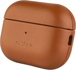Image du produit Fixed Étui fixe pour écouteurs avec support MagSafe | Apple AirPods Pro 2/Pro 2 (USB-C) | Marron | Led (Sac pour écouteurs)
