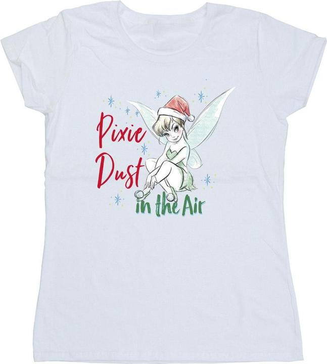 Actual product image Disney Womens/Ladies Tinker Bell Pixie Dust Cotton T-Shirt (S)