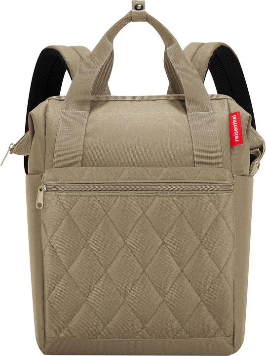 Produktbild reisenthel Rucksack Allrounder R Rhombus Olive (12 l)